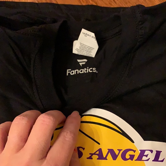 NWT LAKERS Hat and T-Shirt - Picture 4 of 5